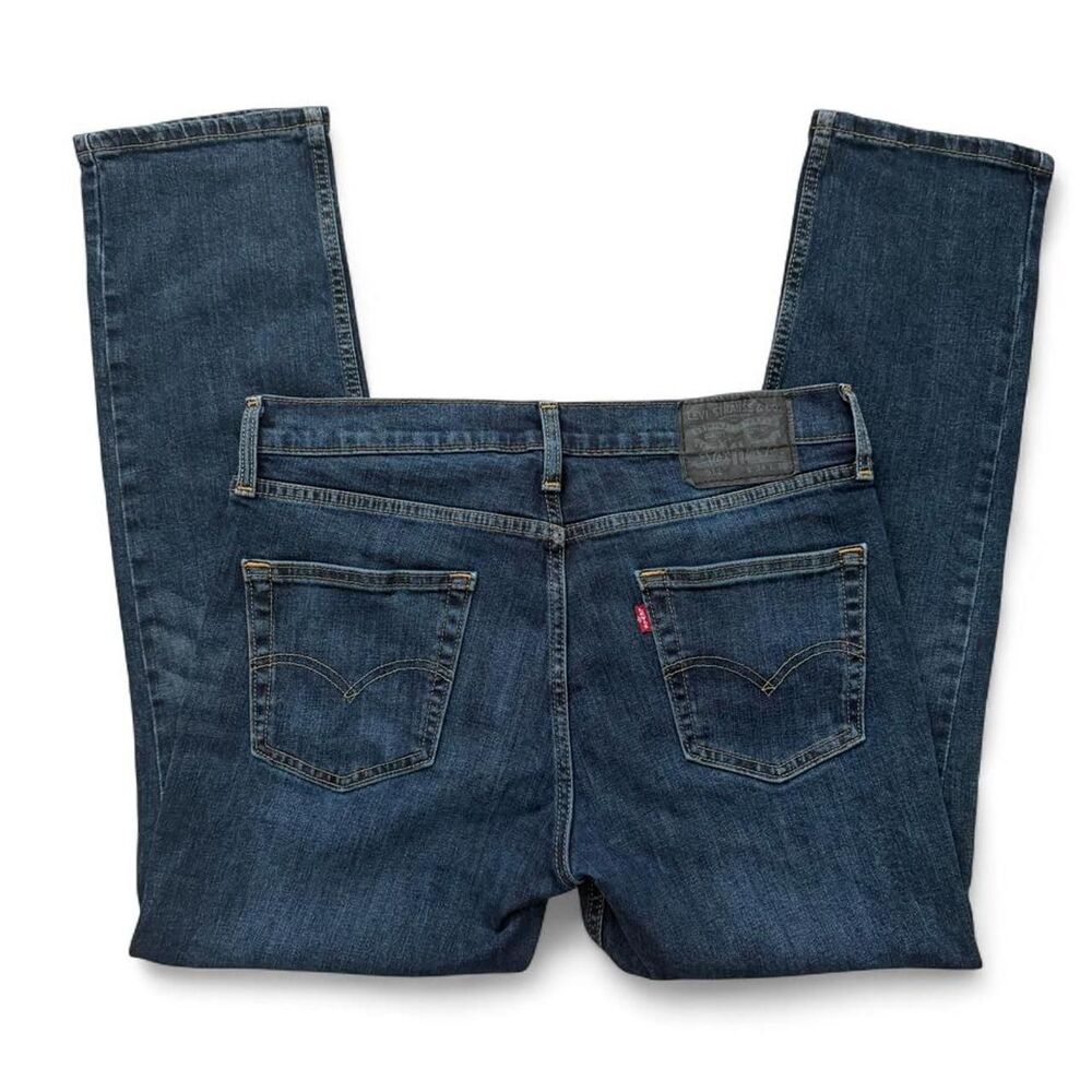 Levi's 511 Slim Fit Jeans Men's 34x30 Dark Wash Blue Denim Red Tab